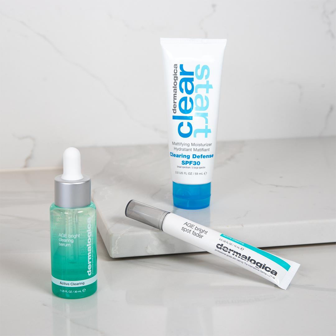 NEW Dermalogica, Age Bright Clearing Serum and Age Bright Spot Fader
