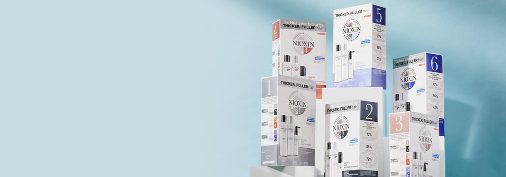 Nioxin, The No1 Brand for Thicker Fuller Hair.