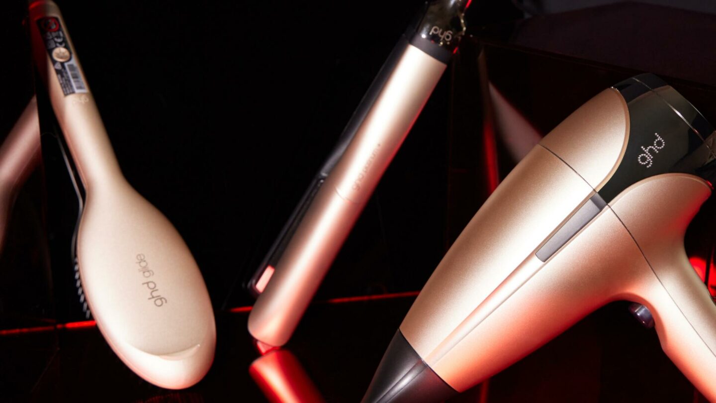 Champagne Gold GHD Christmas